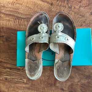 Jack Rogers Platinum Sandals